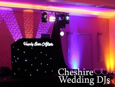 Merrydale Manor Neon DJ Booth